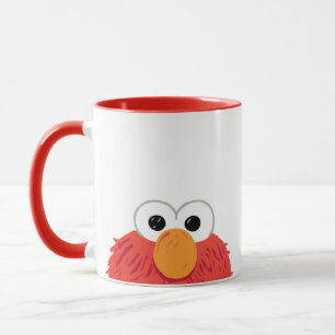Sesame Street   Elmo Stort Ansikte Mugg