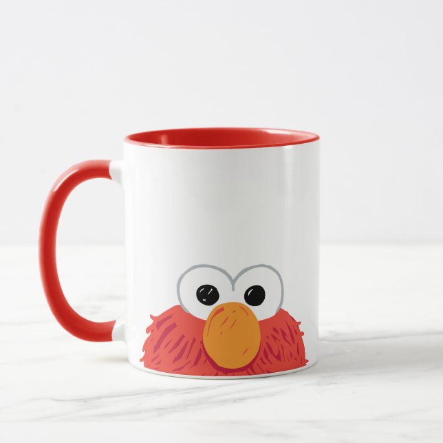 Sesame Street | Elmo Stort Ansikte Mugg (Vänster)