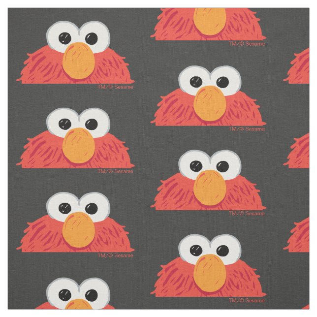 Sesame Street | Elmo Stort Ansikte Tyg (Provkarta)