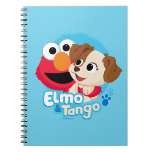 Sesame Street   Elmo & Tango Badge Anteckningsbok