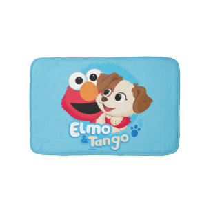 Sesame Street Elmo & Tango Badge Badrumsmatta