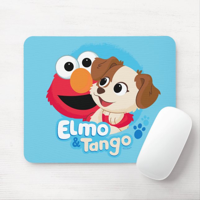 Sesame Street | Elmo & Tango Badge Musmatta (Med mus)