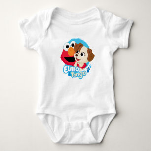 Sesame Street   Elmo & Tango Badge T Shirt