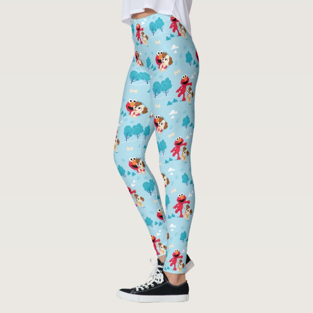 Sesame Street | Elmo & Tango Mönster Leggings (Vänster)