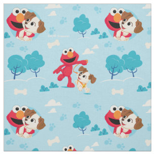 Sesame Street Elmo & Tango Mönster Tyg
