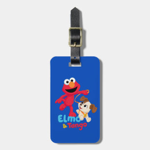 Sesame Street   Elmo & Tango Running Bagagebricka