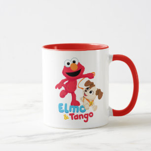 Sesame Street Elmo & Tango Running Mugg