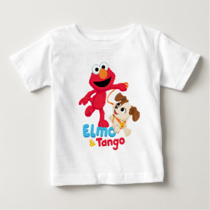 Sesame Street Elmo & Tango Running T Shirt