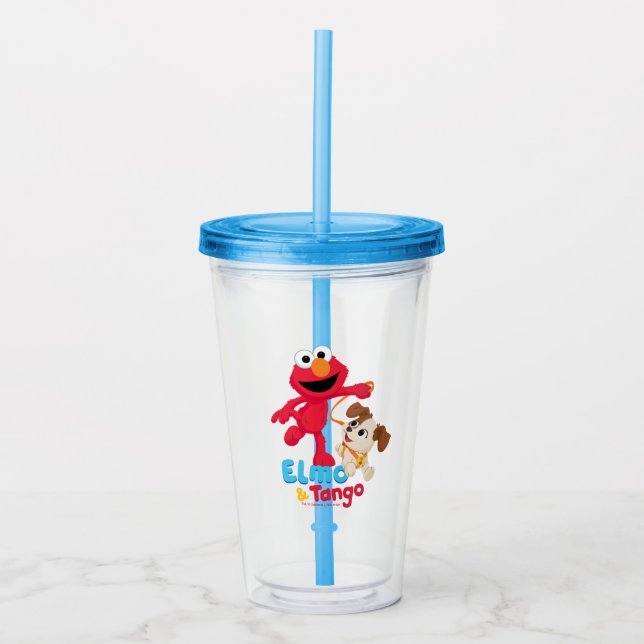 Sesame Street | Elmo & Tango Running Take Away Mugg (Framsida)