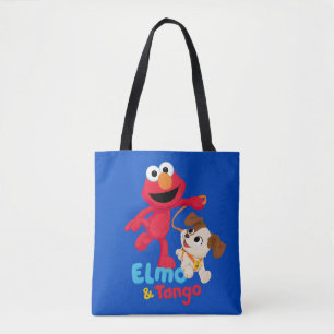 Sesame Street Elmo & Tango Running Tygkasse