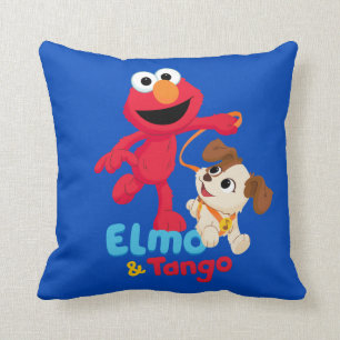 Sesame Street Elmo & Tango springer Kudde