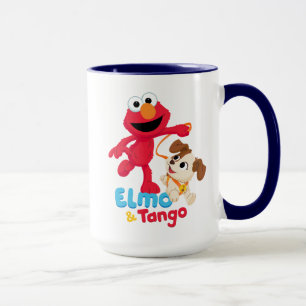 Sesame Street Elmo & Tango springer Mugg
