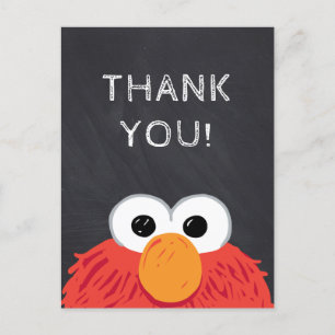 Sesame Street Elmo Tavla Födelsedag Vykort