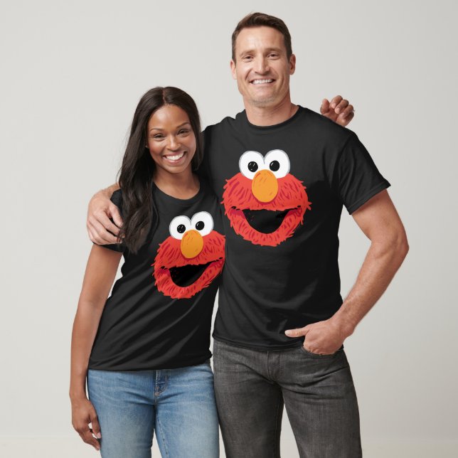 Sesame Street | Elmos ansikte T Shirt (Unisex)
