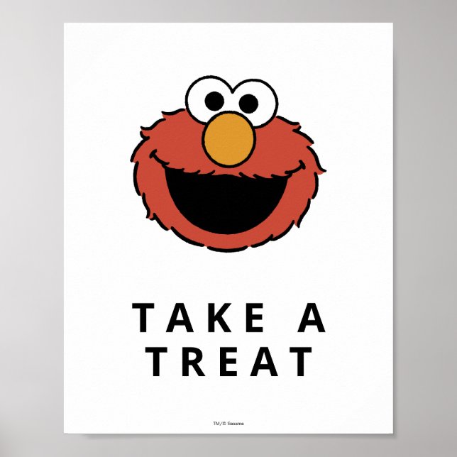 Sesame Street | Elmos födelsedagsposter Poster (Framsidan)