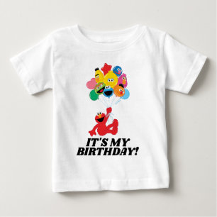 Sesame Street Elmos och vännernas födelsedag T Shirt