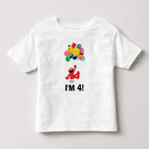 Sesame Street Elmos & Vänners Födelsedag T-shirt