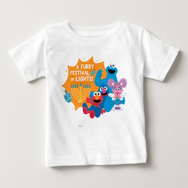 Sesame Street | En Hårig-festival av Ljus! T Shirt (Framsida)
