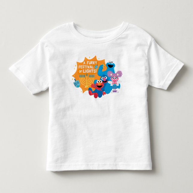 Sesame Street | En Hårig-festival av Ljus! T Shirt (Framsida)
