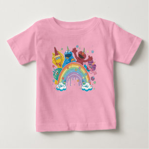 Sesame Street Enhörning Regnbåge T Shirt