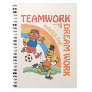 Sesame Street Ernie & Bert Teamwork Anteckningsbok