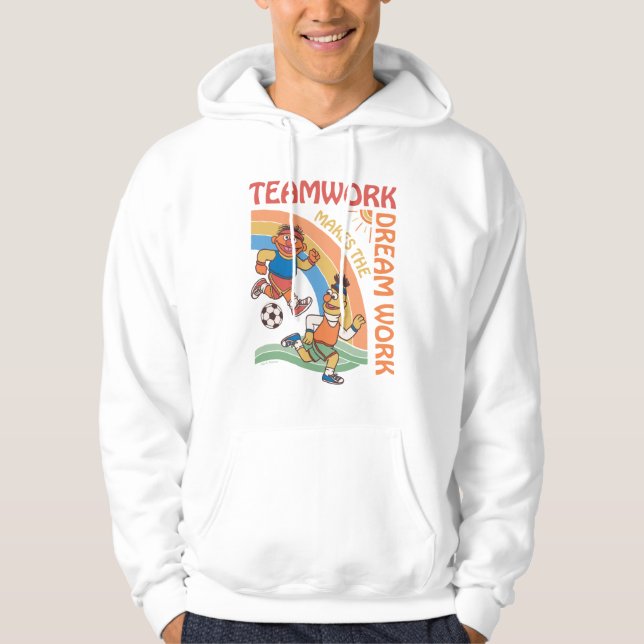 Sesame Street | Ernie & Bert Teamwork Hoodie (Framsida)