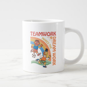 Sesame Street Ernie & Bert Teamwork Jumbo Mugg