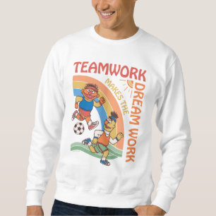Sesame Street   Ernie & Bert Teamwork Lång Ärmad Tröja