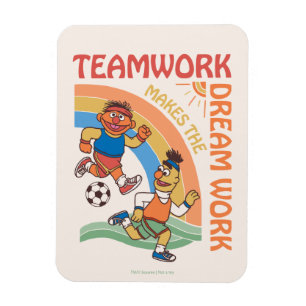 Sesame Street Ernie & Bert Teamwork Magnet
