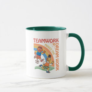Sesame Street Ernie & Bert Teamwork Mugg