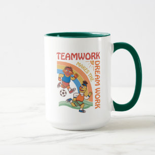 Sesame Street Ernie & Bert Teamwork Mugg