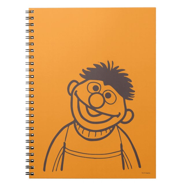 Sesame Street | Ernie Bright Anteckningsbok (Framsidan)