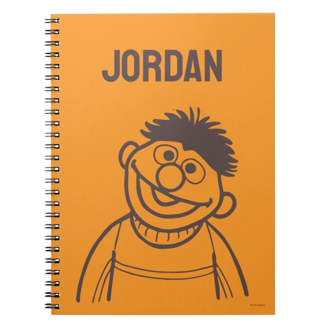 Sesame Street | Ernie Bright Anteckningsbok (Framsidan)