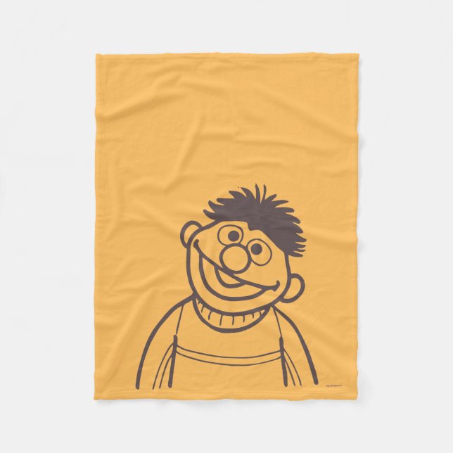 Sesame Street | Ernie Fleecefilt (Framsidan)
