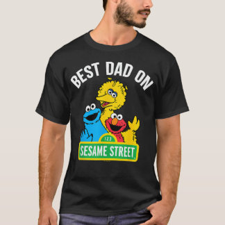 Sesame Street Fader39s Day Bästa Pappa På Sesame T Shirt