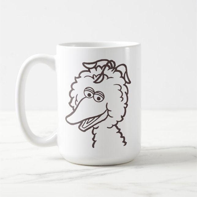 Sesame Street | Fågelfåglar Kaffemugg (Vänster)