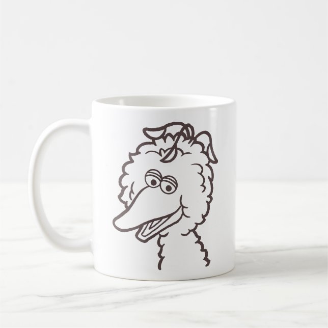 Sesame Street | Fågelfåglar Kaffemugg (Vänster)