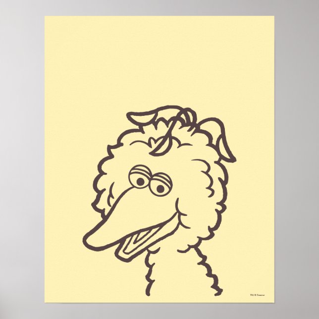Sesame Street | Fågelfåglar Poster (Framsidan)