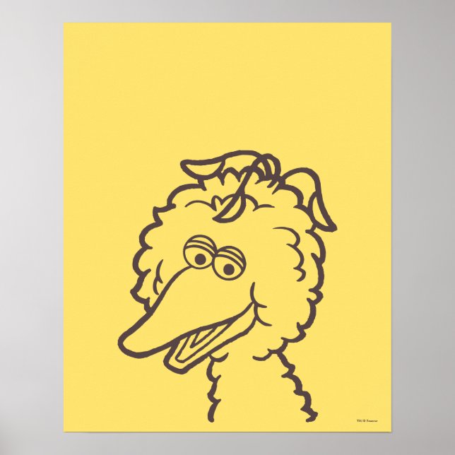 Sesame Street | Fågelfåglar Poster (Framsidan)