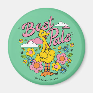 Sesame Street   Fågelstift med bästa Gult Magnet
