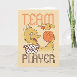 Sesame Street Fågelteamspelare Helgkort
