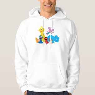 Sesame Street   Färgfyllda Sesame Street Pals Hoodie