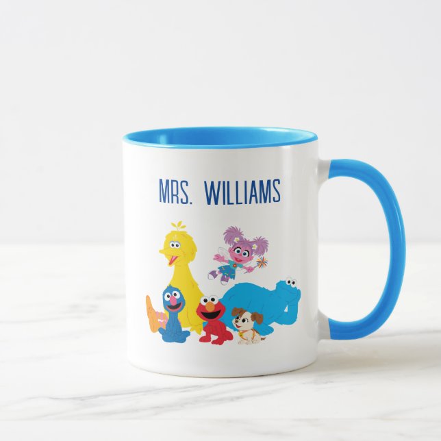 Sesame Street | Färgfyllda Sesame Street Pals Mugg (Höger)