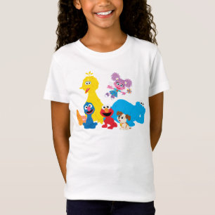 Sesame Street Färgfyllda Sesame Street Pals T Shirt