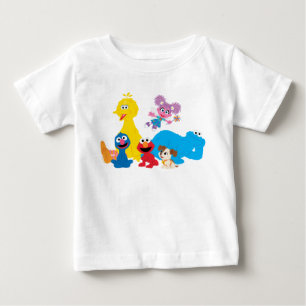 Sesame Street   Färgfyllda Sesame Street Pals T Shirt