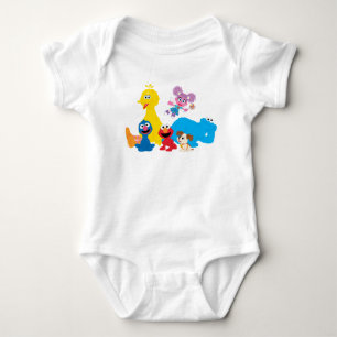 Sesame Street   Färgfyllda Sesame Street Pals T Shirt