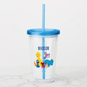 Sesame Street   Färgfyllda Sesame Street Pals Take Away Mugg