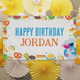 Sesame Street Foodie Lastbil Birthday