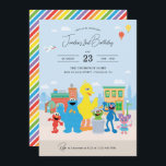 Sesame Street Friends Barns födelsedag Inbjudningar<br><div class="desc">Stega högerna upp och gå med roligten med våra beundransvärda Sesame Street-födelsedagsinbjudningar! Med alla dina favorittecken - Elmo, Cookie Monster, Big Bird, Oscar the Grouch, Grover och Abby Cadabby - är dessa inbjudningar perfekten för att ange scenen för ett oförglömligt firande. Föreställ dig upphetsningen på ditt barns ansikte när de...</div>