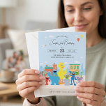 Sesame Street Friends Barns födelsedag Inbjudningar<br><div class="desc">Stega högerna upp och gå med roligten med våra beundransvärda Sesame Street-födelsedagsinbjudningar! Med alla dina favorittecken - Elmo, Cookie Monster, Big Bird, Oscar the Grouch, Grover och Abby Cadabby - är dessa inbjudningar perfekten för att ange scenen för ett oförglömligt firande. Föreställ dig upphetsningen på ditt barns ansikte när de...</div>